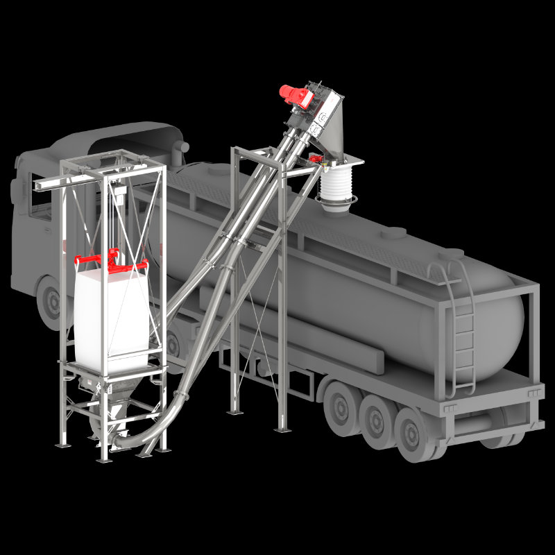 mobile tube chain conveyor 