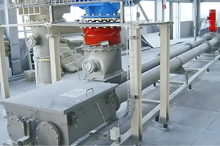 tube chain conveyor system
