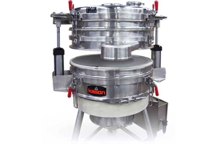 Kason Vibroscreen® Ultra-Sanitary Double-Deck Screener Kason Vibroscreen® Ultra-Sanitary Double-Deck Screener